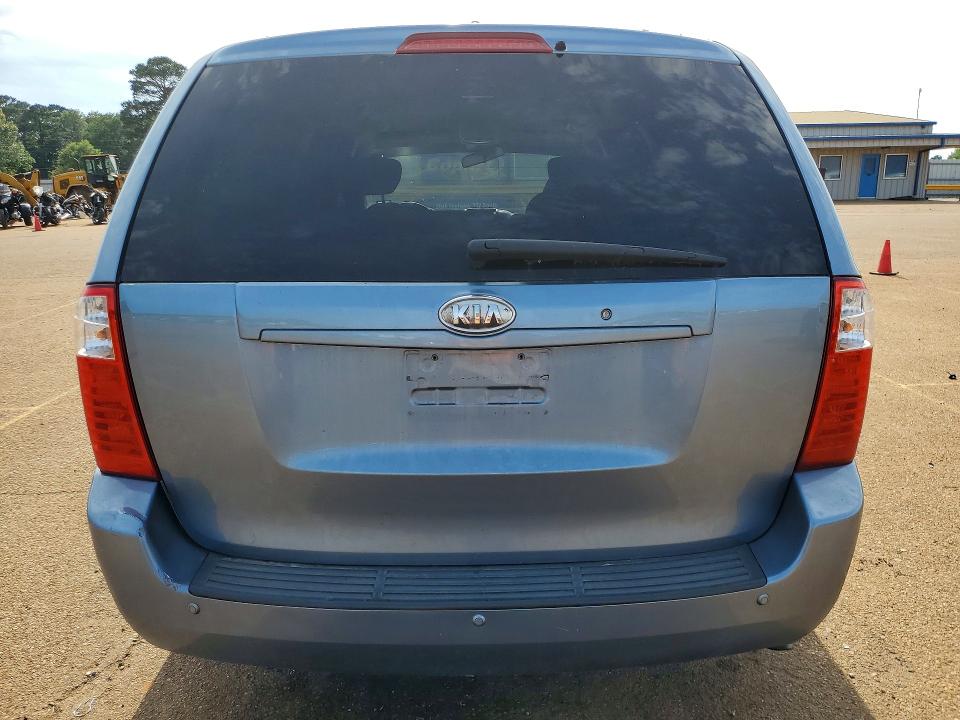 2010 Kia SEDONA VIN KNDMG4C3XA6344945 COPART salvage auction — FRONT END, Tx - Salvage Vehicle Title, sold $1,050 on 2026-07-06 (photo 6)