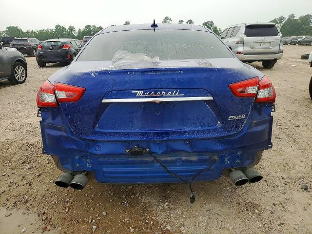 2019 Maserati Ghibli VIN ZAM57XSAXK1311072 COPART salvage auction — FRONT END, Tx - Salvage Vehicle Title, sold $6,700 on 2026-07-31 (photo 6)