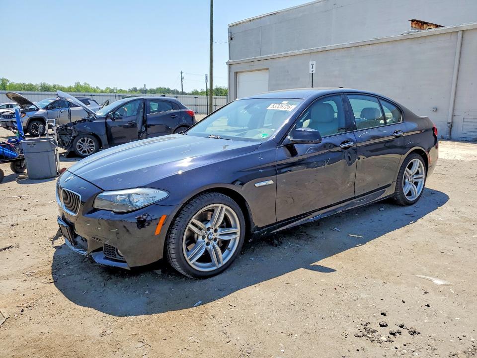 2013 BMW 5er VIN WBAFU7C50DDU67929 COPART salvage auction — FRONT END, Id - Salvage Certificate Of Title, sold $2,450 on 2026-07-15 (photo 1)