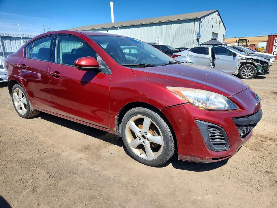 2011 Mazda 3 VIN JM1BL1UF8B1466227 COPART salvage auction — REAR END, On - Permit Rebuilt - Unfit, sold $400 on 2026-07-07 (photo 4)