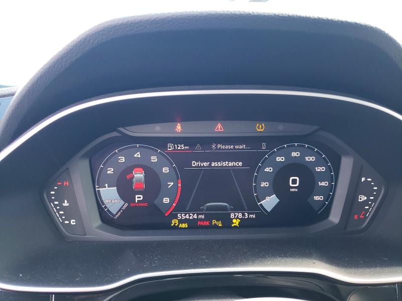 2023 Audi Q3 VIN WA1DECF35P1128674 COPART salvage auction — REAR END, Ca - Salvage Certificate, sold $9,300 on 2026-07-15 (photo 9)