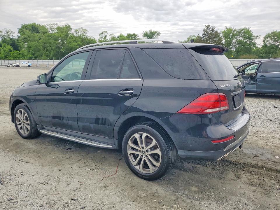 2018 Mercedes-benz Gle VIN 4JGDA6DB7JB017604 COPART salvage auction — FRONT END, Sc - Cert Of Title-Salvage, sold $7,700 on 2026-07-29 (photo 2)