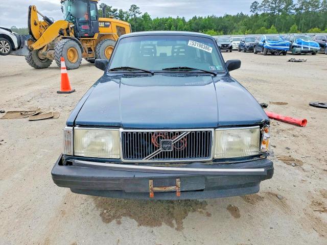 1993 Volvo 240 series VIN YV1AW8804P1951497 COPART salvage auction — FRONT END, Sc - Cert Of Title-Salvage, sold $350 on 2026-08-10 (photo 5)