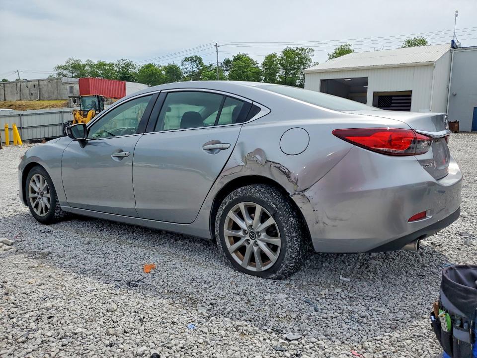 2014 Mazda 6 VIN JM1GJ1U67E1135588 COPART salvage auction — REAR END, Wv - Salvage Certificate, sold $1,100 on 2026-07-31 (photo 2)