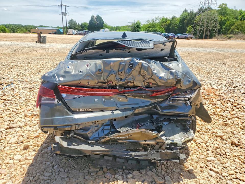 2025 Hyundai Elantra VIN KMHLN4DJ0SU176840 COPART salvage auction — REAR END, Nc - Salvage Certificate Of Title, sold $5,600 on 2026-07-20 (photo 6)