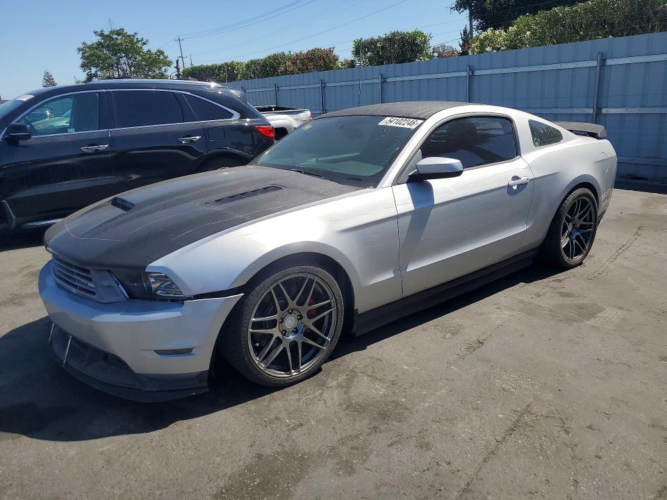 2012 Ford Mustang VIN 1ZVBP8CF9C5240896 — COPART salvage auction photo