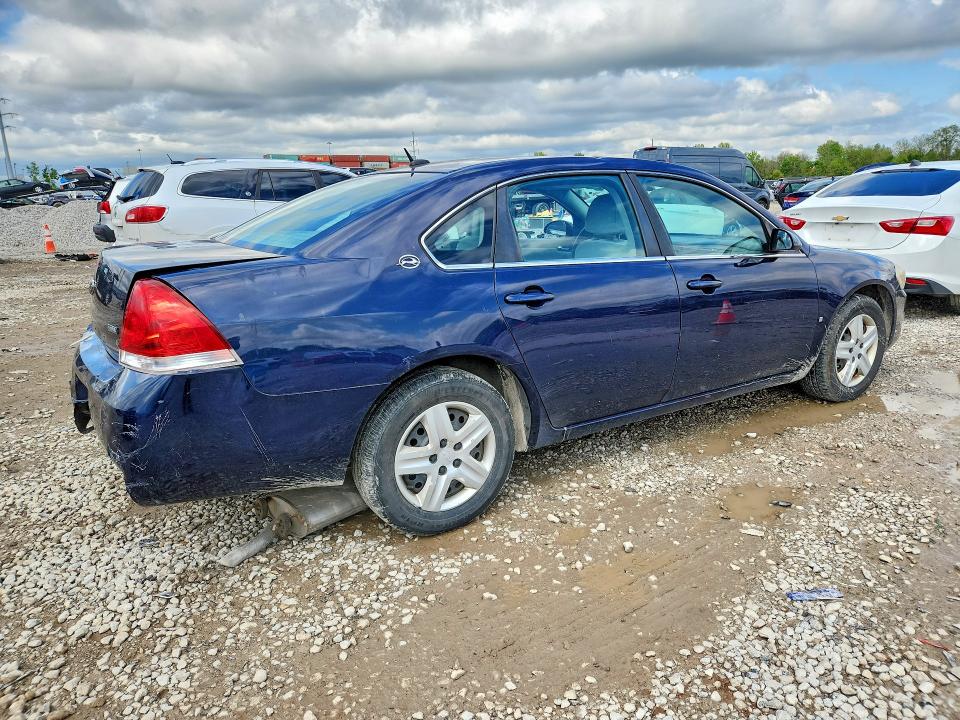 2008 Chevrolet Impala VIN 2G1WB58K189174628 COPART salvage auction — REAR END, OH - CERT OF TITLE-SALVAGE, sold $275 on 2026-07-02 (photo 3)