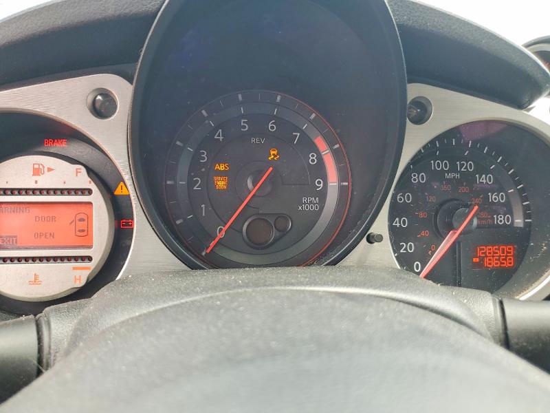 2012 Nissan 370z VIN JN1AZ4EH0CM562108 COPART salvage auction — FRONT END, Tn - Salvage Certificate, sold $2,700 on 2026-07-20 (photo 9)