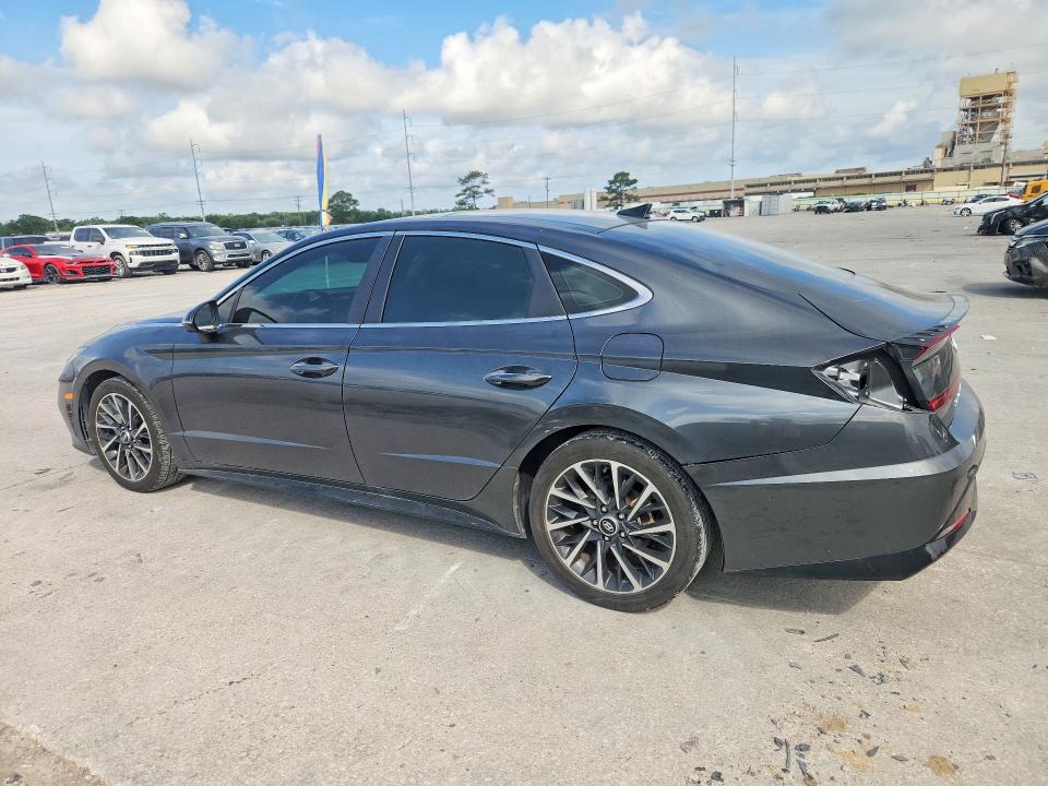 2023 Hyundai Sonata VIN KMHL34J26PA276095 COPART salvage auction — VANDALISM, Id - Salvage Certificate Of Title, sold $8,200 on 2026-07-22 (photo 2)