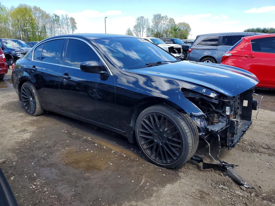 2009 Infiniti G37 VIN JNKCV61F19M053265 COPART salvage auction — FRONT END, Ct - Certificate Of Title, sold $450 on 2026-07-07 (photo 4)