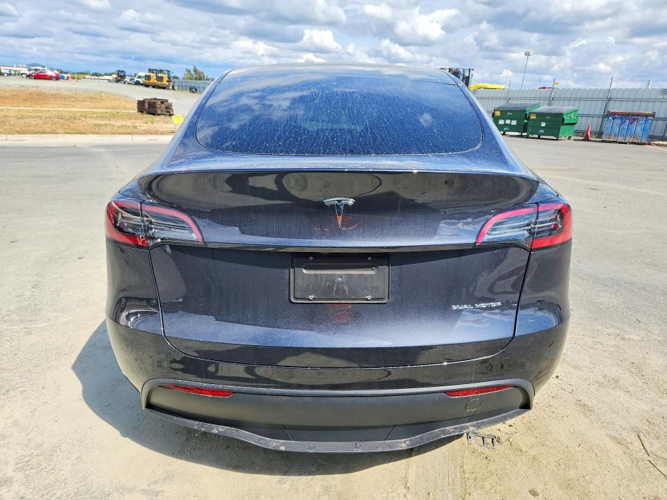 2024 Tesla Model y VIN 7SAYGDEE8RF166407 COPART salvage auction — SIDE, Ca - Salvage Certificate, sold $12,800 on 2026-07-14 (photo 6)