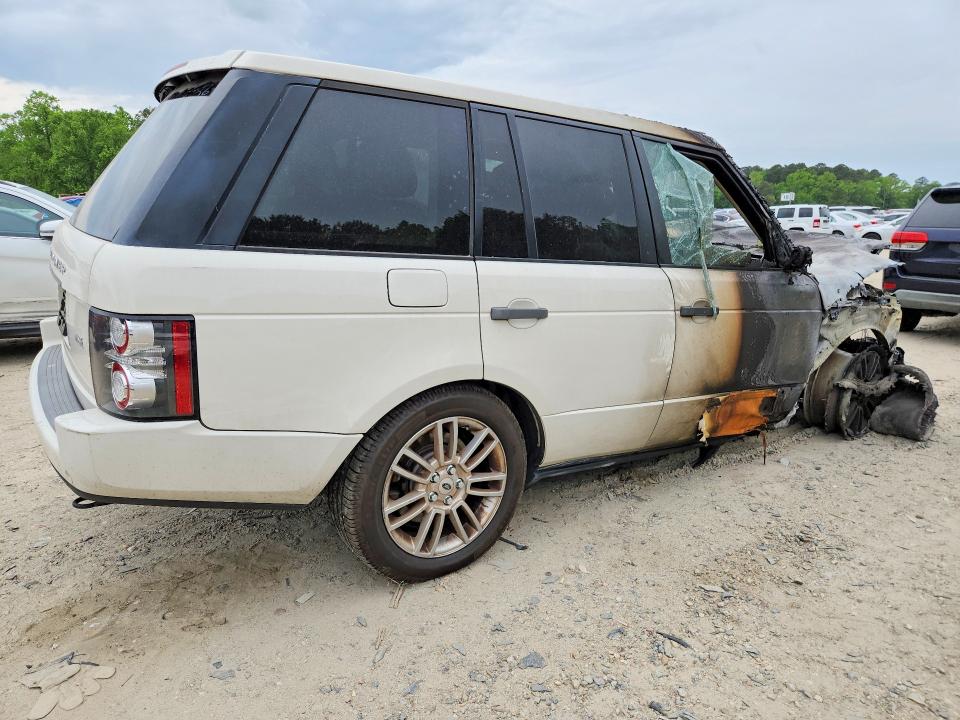 2010 Land rover RANGE ROVER VIN SALME1D40AA314712 COPART salvage auction — Burn Engine, Va - Cert Of Title-Rebuilt, sold $400 on 2026-07-07 (photo 3)