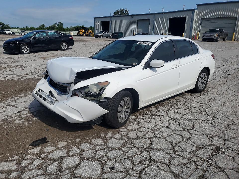 2008 Honda Accord VIN 1HGCP263X8A163722 COPART salvage auction — FRONT END, Mo - Salvage Certificate Of Title, sold $850 on 2026-07-09 (photo 1)