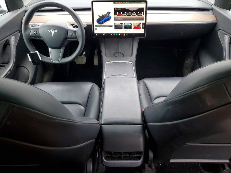 2022 Tesla Model y VIN 7SAYGDEE4NF463183 COPART salvage auction — FRONT END, Me - Cert Of Title-Salvage Collisio, sold $150 on 2026-07-23 (photo 8)