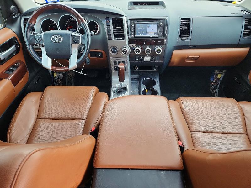 2016 Toyota Sequoia VIN 5TDDW5G10GS135255 COPART salvage auction — WATER/FLOOD, Tx - Salvage Vehicle Title, sold $9,200 on 2026-07-22 (photo 8)