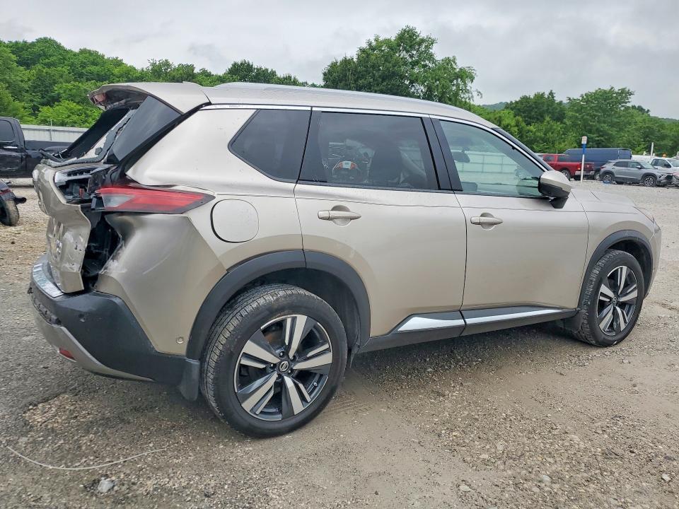 2021 Nissan VIN JN8AT3DD8MW316005 COPART salvage auction — FRONT END, ID - SALVAGE CERTIFICATE OF TITLE, sold $4,650 on 2026-07-22 (photo 3)