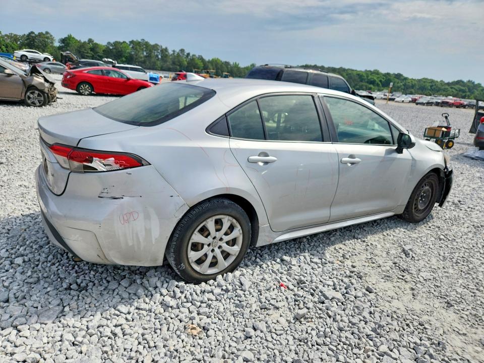 2020 Toyota VIN JTDEPRAE6LJ055325 COPART salvage auction — FRONT END, Ga - Cert Of Title-Salvage, sold $4,500 on 2026-07-09 (photo 3)