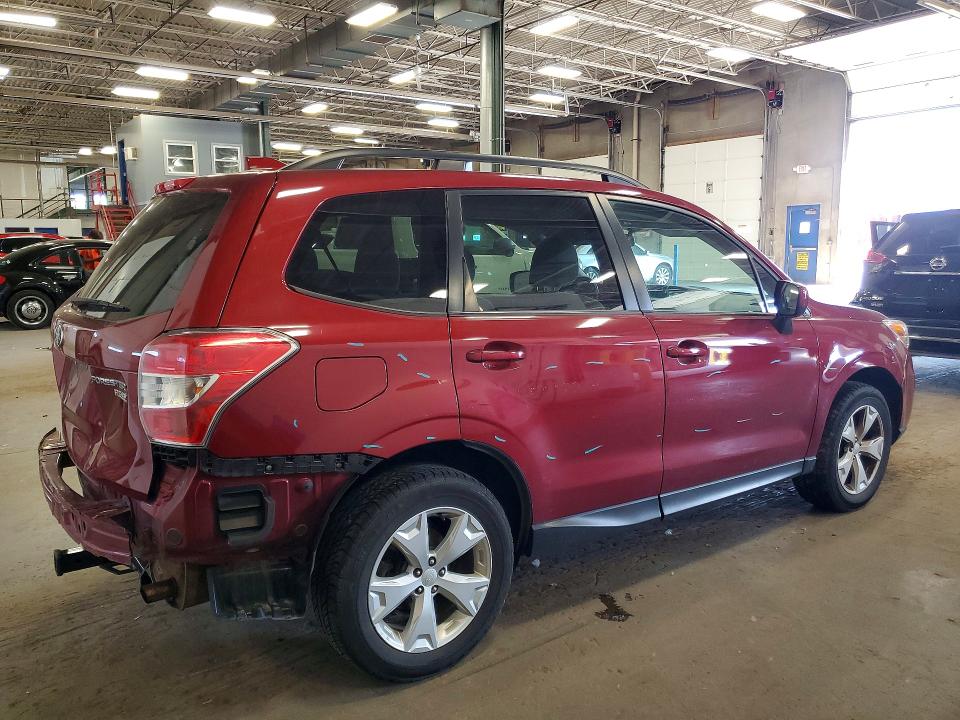 2016 Subaru Forester VIN JF2SJAGC1GH468277 COPART salvage auction — REAR END, Mn - Cert Of Title-Salvage, sold $3,050 on 2026-07-16 (photo 3)