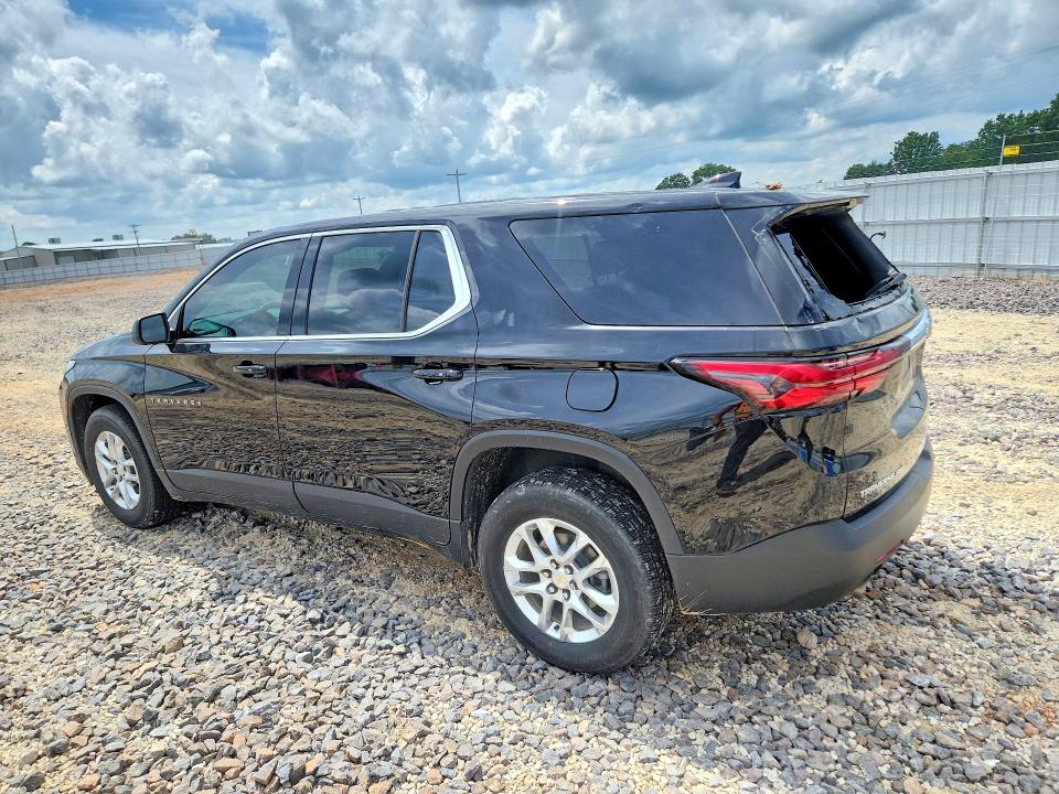2022 Chevrolet Traverse VIN 1GNEVFKWXNJ118156 COPART salvage auction — HAIL, Mo - Salvage Certificate Of Title, sold $8,400 on 2026-07-27 (photo 2)