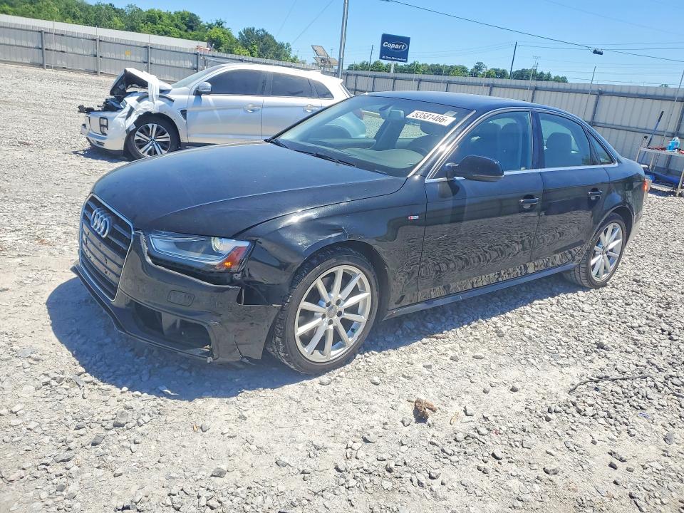2016 Audi A4 VIN WAUEFAFL2GN000698 COPART salvage auction — FRONT END, Al - Cert Of Title-Salvage Title, sold $1,900 on 2026-07-07 (photo 1)
