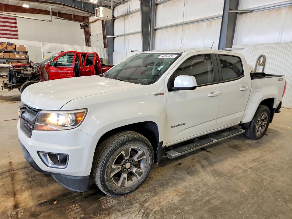 2017 Chevrolet Colorado VIN 1GCPTDE12H1208451 COPART salvage auction — HAIL, Ne - Dealer Only Clean Title (P), sold $10,300 on 2026-07-09 (photo 1)