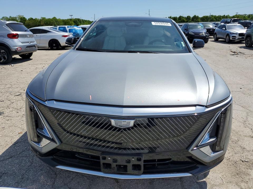 2025 Cadillac Lyriq VIN 1GYKPNRK7SZ317370 COPART salvage auction — REAR END, In - Cert Of Title-Salvage Title, sold $31,500 on 2026-07-24 (photo 5)