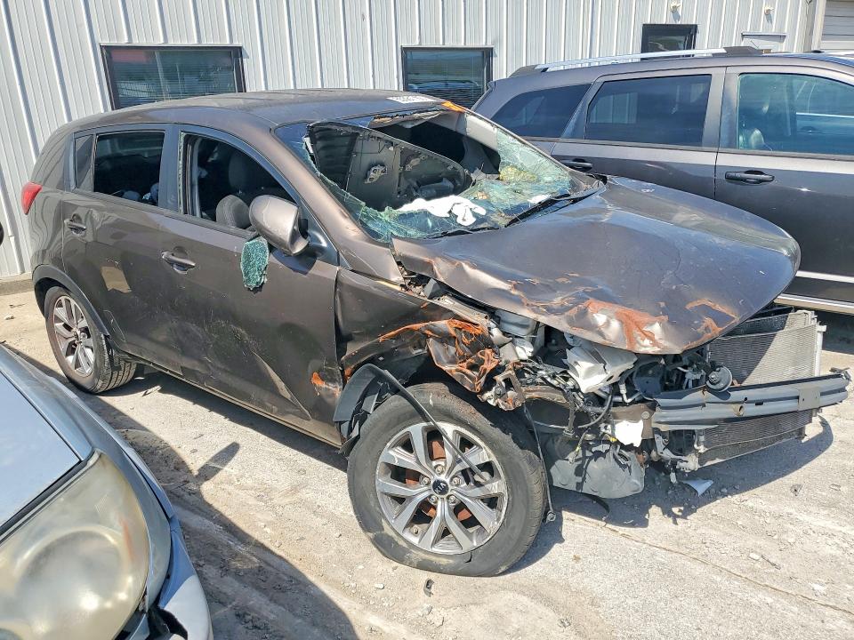 2014 Kia Sportage VIN KNDPB3AC1E7549482 COPART salvage auction — FRONT END, Oh - Certificate Of Title, sold $475 on 2026-07-27 (photo 4)