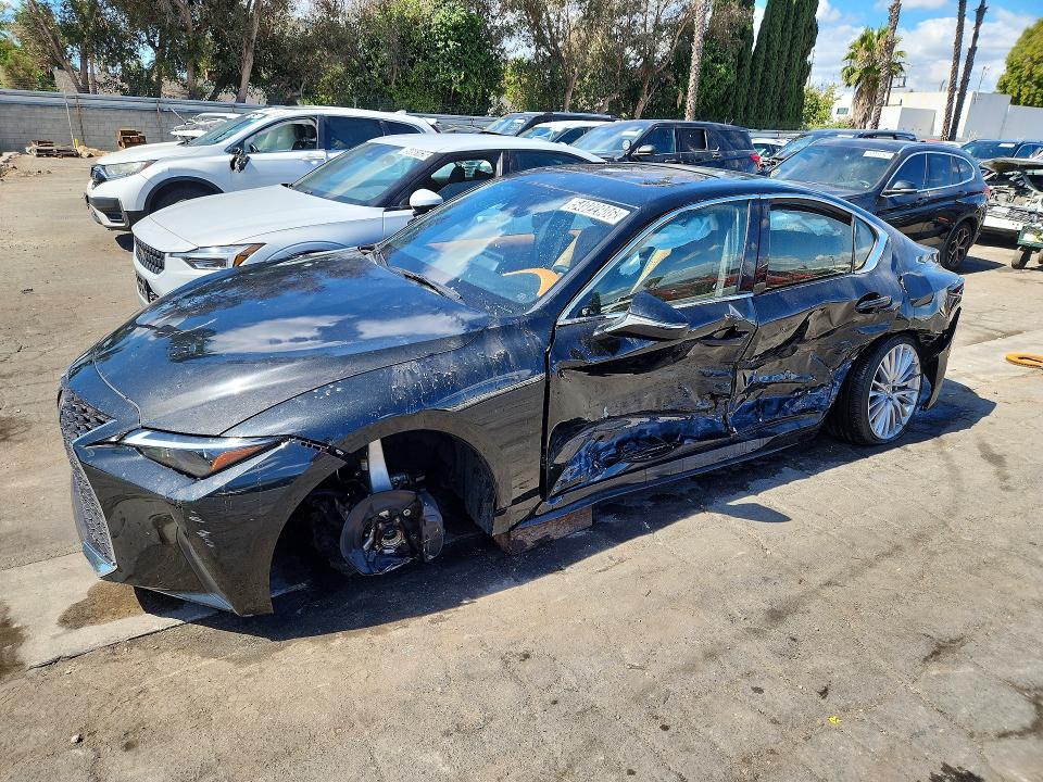 2023 Lexus Is 300 VIN JTHD81F28P5051637 COPART salvage auction — SIDE, Ca - Certificate Of Title, sold $9,100 on 2026-07-02 (photo 1)