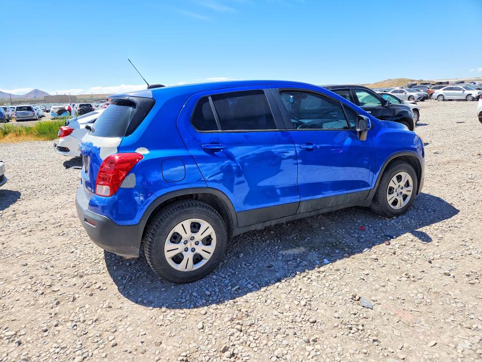 2015 Chevrolet Trax VIN KL7CJKSB6FB252723 COPART salvage auction — MECHANICAL, Nv - Certificate Of Title, sold $1,650 on 2026-07-14 (photo 3)