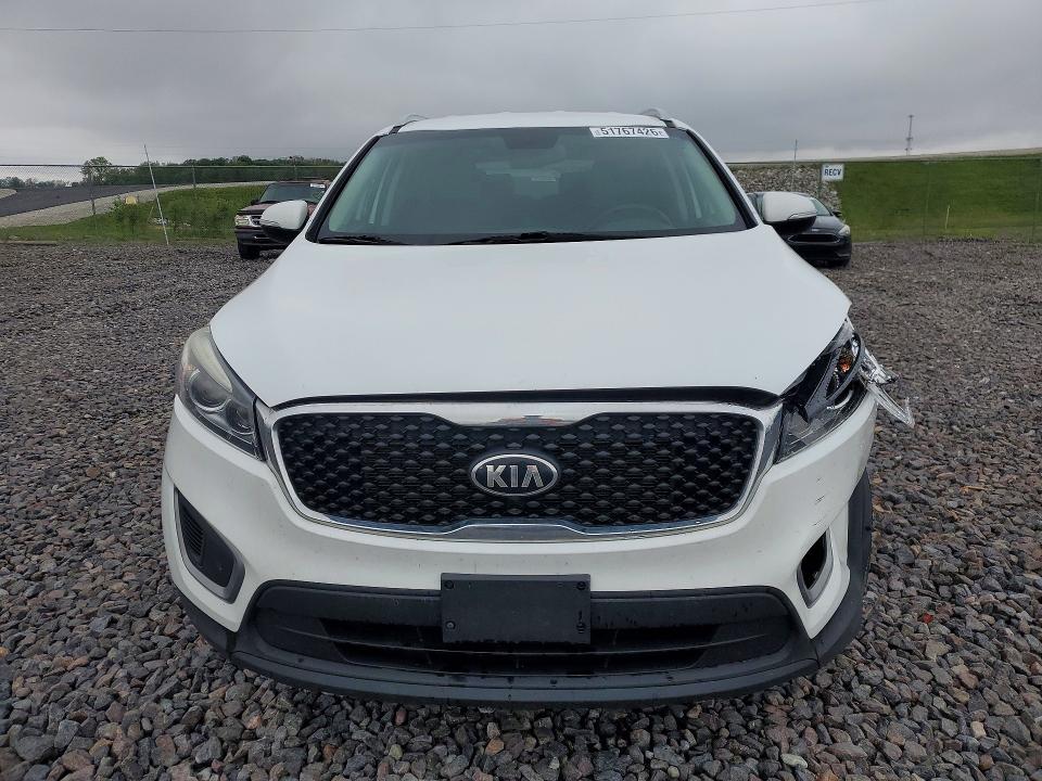 2016 Kia Sorento VIN 5XYPGDA36GG108430 COPART salvage auction — FRONT END, Salvage Title, sold $225 on 2026-07-21 (photo 5)