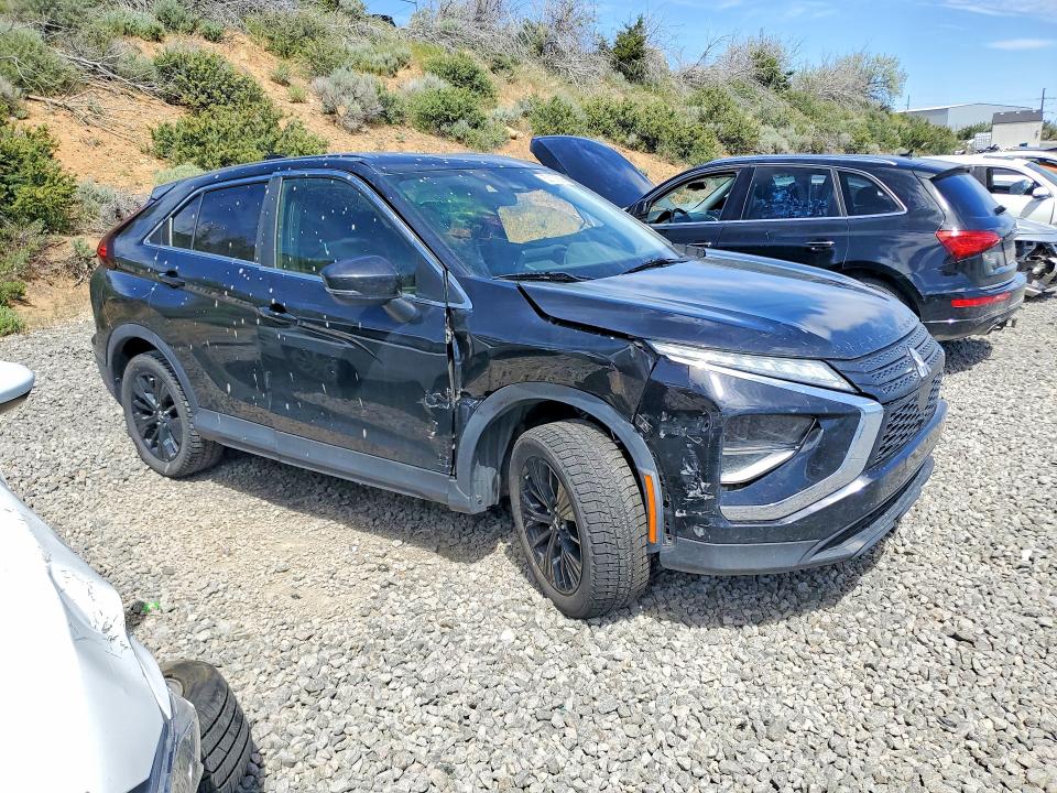 2022 Mitsubishi ECLIPSE VIN JA4ATVAA2NZ046359 COPART salvage auction — SIDE, Nv - Salvage Title, sold $4,450 on 2026-07-09 (photo 4)