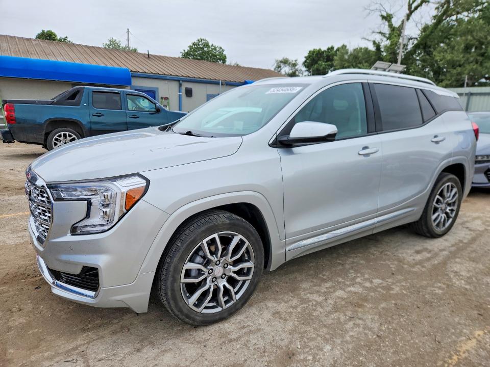 2022 Gmc Terrain VIN 3GKALXEV5NL255069 COPART salvage auction — HAIL, Ks - Cert Of Title-Salvage, sold $13,800 on 2026-08-19 (photo 1)