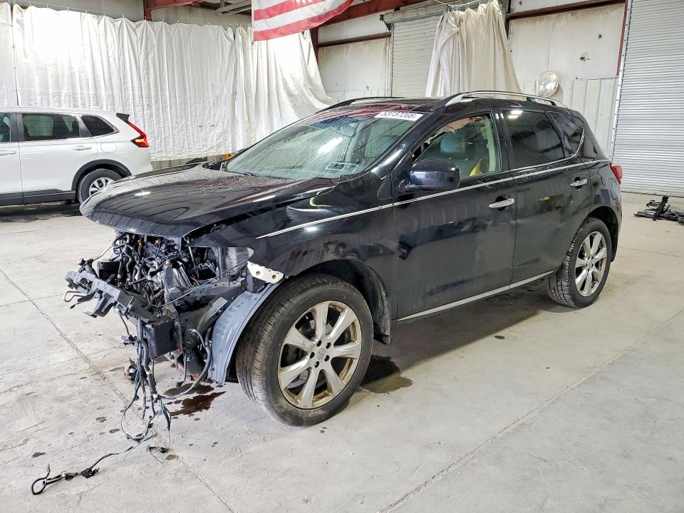 2014 Nissan Murano VIN JN8AZ1MWXEW516194 COPART salvage auction — FRONT END, Ny - Mv-907A Salvage Certificate, sold $500 on 2026-07-08 (photo 1)