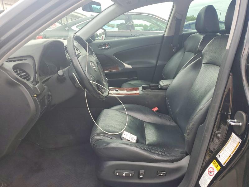 2007 Lexus Is VIN JTHBK262375049549 COPART salvage auction — FRONT END, In - Cert Of Title-Salvage Title, sold $1,300 on 2026-07-23 (photo 7)