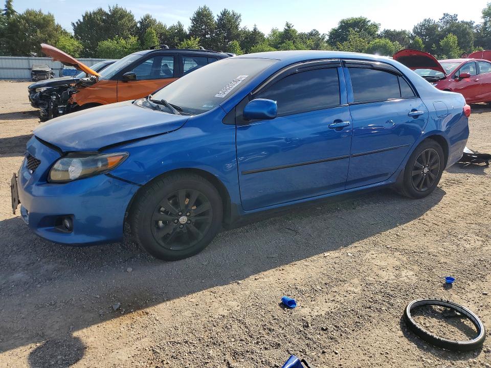 2009 Toyota Corolla VIN JTDBL40E299076153 COPART salvage auction — FRONT END, Il - Salvage Certificate, sold $725 on 2026-07-09 (photo 1)