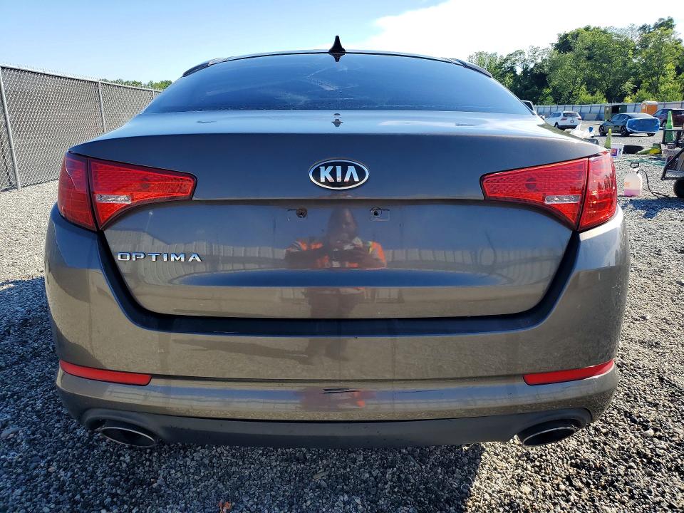 2011 Kia Optima VIN KNAGN4A67B5136168 COPART salvage auction — SIDE, Sc - Cert Of Title-Salvage, sold $575 on 2026-07-06 (photo 6)