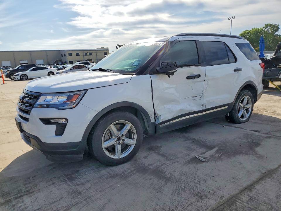 2019 Ford Explorer VIN 1FM5K7D85KGA07427 COPART salvage auction — SIDE, Tx - Salvage Vehicle Title, sold $3,400 on 2026-07-23 (photo 1)