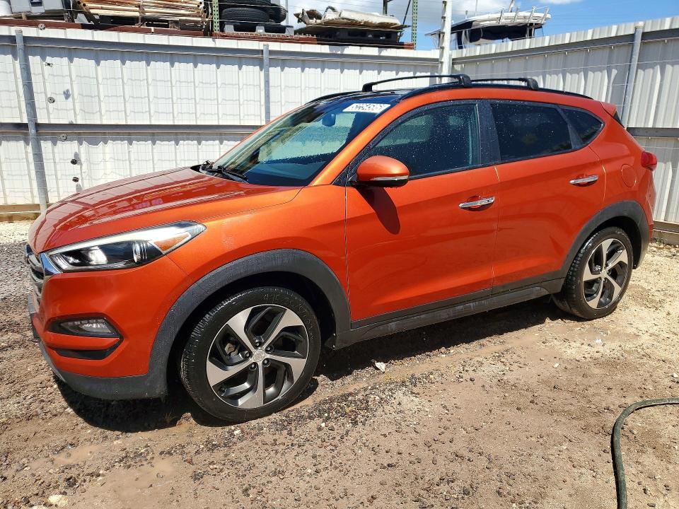 2016 Hyundai Tucson VIN KM8J33A2XGU089815 COPART salvage auction — MECHANICAL, Hi - Cert Of Title-Repossession, sold $1 on 2026-07-20 (photo 1)