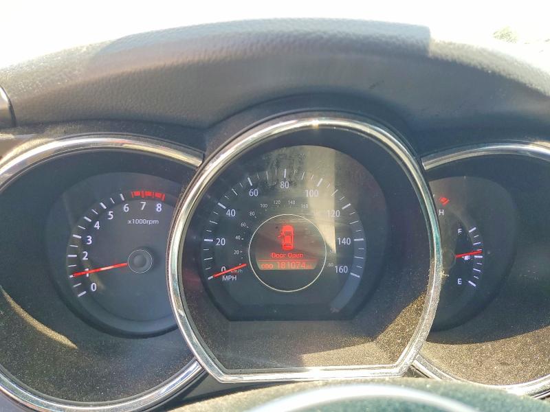 2011 Kia Optima VIN KNAGM4A79B5130755 COPART salvage auction — FRONT END, Ga - Cert Of Title-Salvage, sold $750 on 2026-07-27 (photo 9)