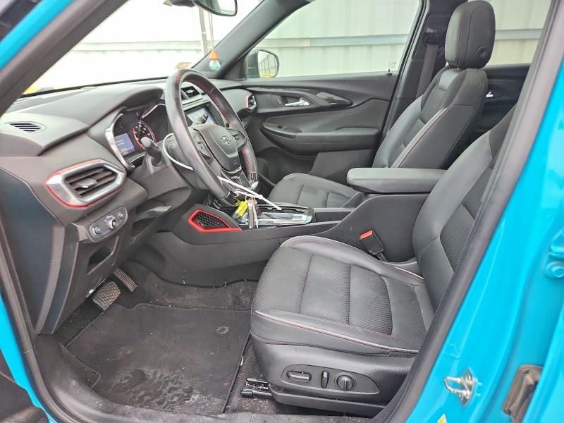 2021 Chevrolet Trailblazer VIN KL79MTSL1MB039725 COPART salvage auction — WATER/FLOOD, Tx - Salvage Title-Flood Damage, sold $225 on 2026-07-31 (photo 7)
