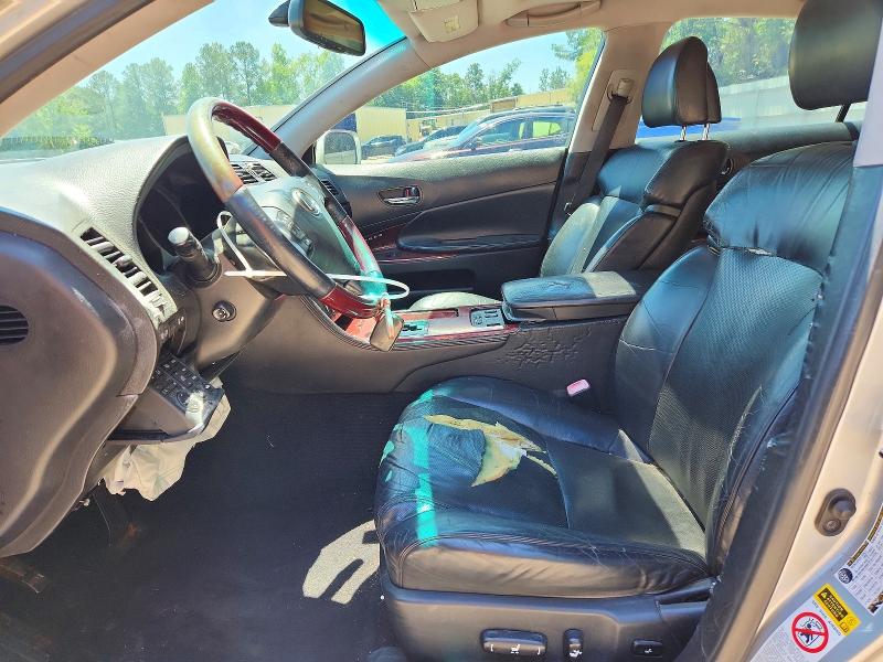 2007 Lexus Gs VIN JTHBE96SX70023611 COPART salvage auction — FRONT END, Nc - Salvage Certificate Of Title, sold $275 on 2026-07-17 (photo 7)