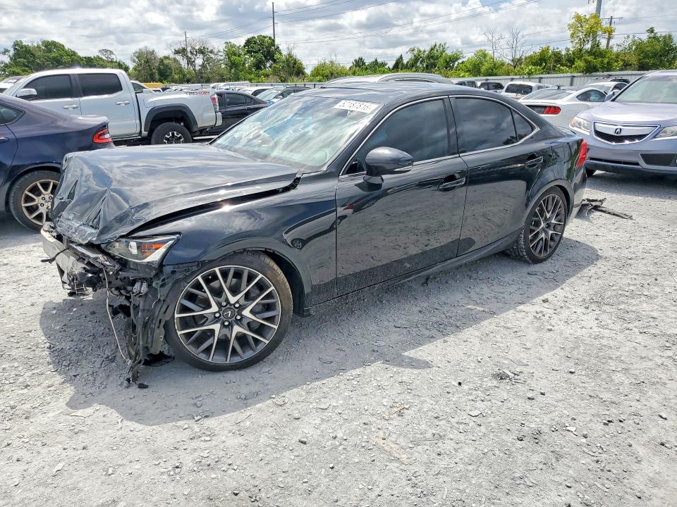 2017 Lexus Is VIN JTHCM1D27H5019564 COPART salvage auction — FRONT END, Fl - Cert Of Ttl-Rebuilt&Slvg Rbld, sold $1,900 on 2026-07-17 (photo 1)
