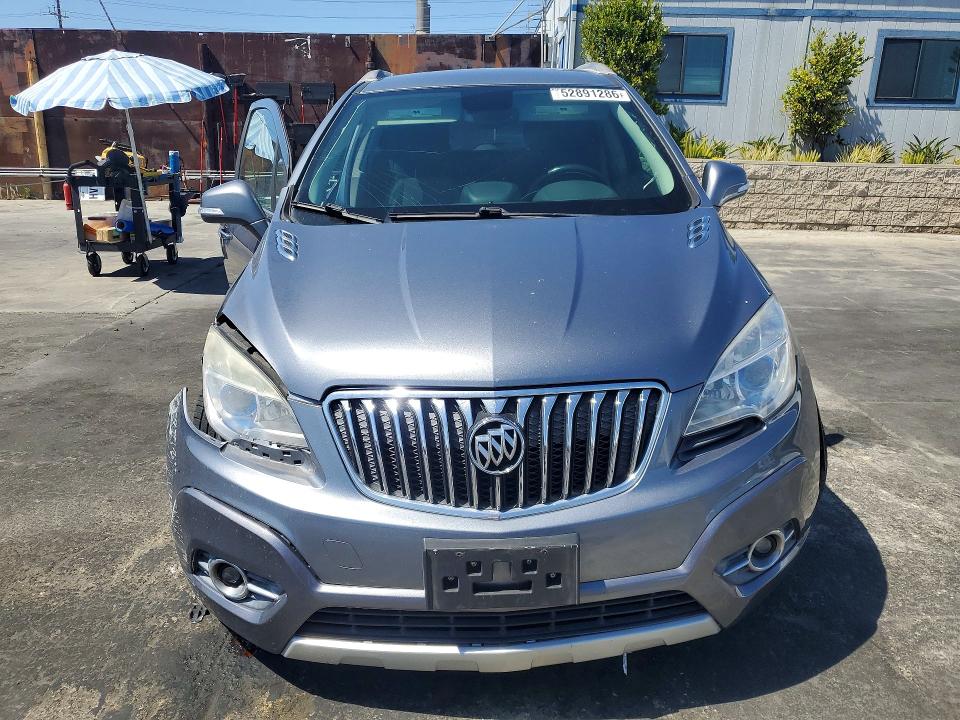 2014 Buick . VIN KL4CJBSB5EB637380 COPART salvage auction — FRONT END, Ca - Salvage Certificate, sold $875 on 2026-07-15 (photo 5)