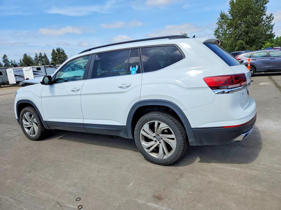 2021 Volkswagen Atlas VIN 1V2HR2CA4MC554475 COPART salvage auction — FRONT END, Or - Salvage Title Certificate, sold $2,500 on 2026-08-17 (photo 2)