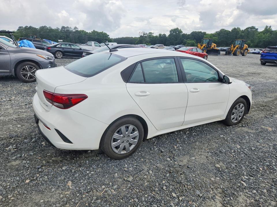 2023 Kia Rio VIN 3KPA24AD5PE578040 COPART salvage auction — FRONT END, Ga - Cert Of Title-Salvage, sold $4,250 on 2026-07-09 (photo 3)