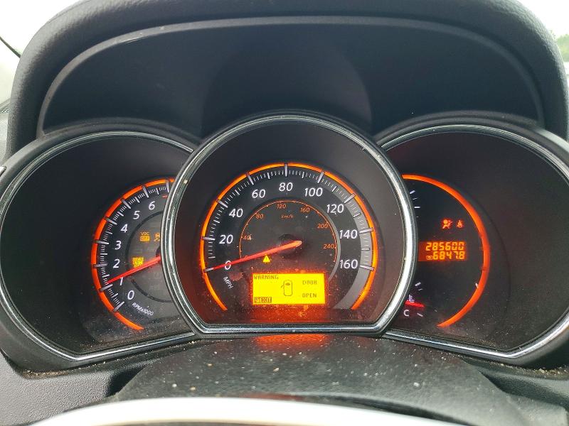 2010 Nissan Murano VIN JN8AZ1MW3AW110445 COPART salvage auction — FRONT END, Nj - Cert Of Title-Salvage, sold $375 on 2026-07-31 (photo 9)