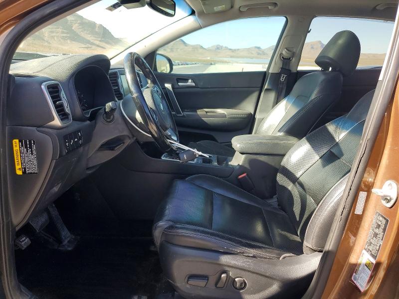 2017 Kia VIN KNDPN3AC6H7211376 COPART salvage auction — FRONT END, Nv - Salvage Title, sold $1,100 on 2026-07-27 (photo 7)
