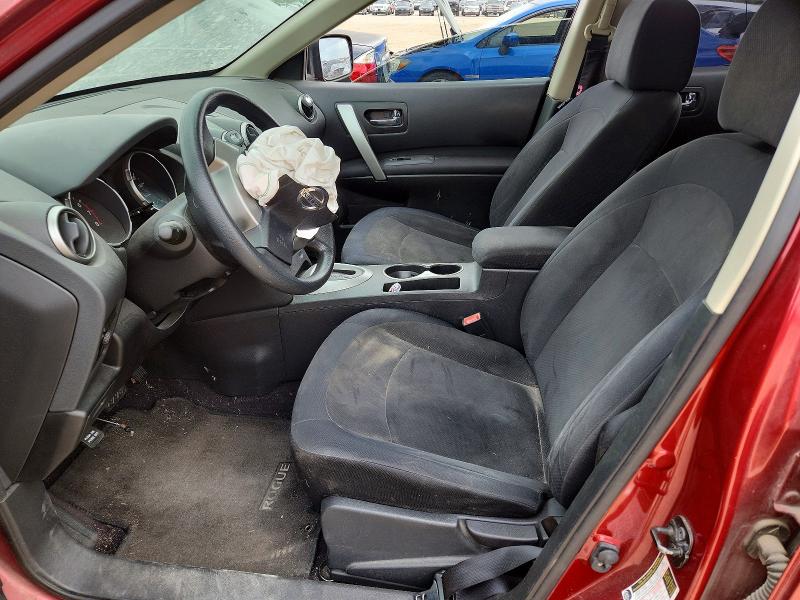 2009 Nissan Rogue sport VIN JN8AS58T49W053664 COPART salvage auction — FRONT END, Tx - Salvage Vehicle Title, sold $375 on 2026-07-30 (photo 7)