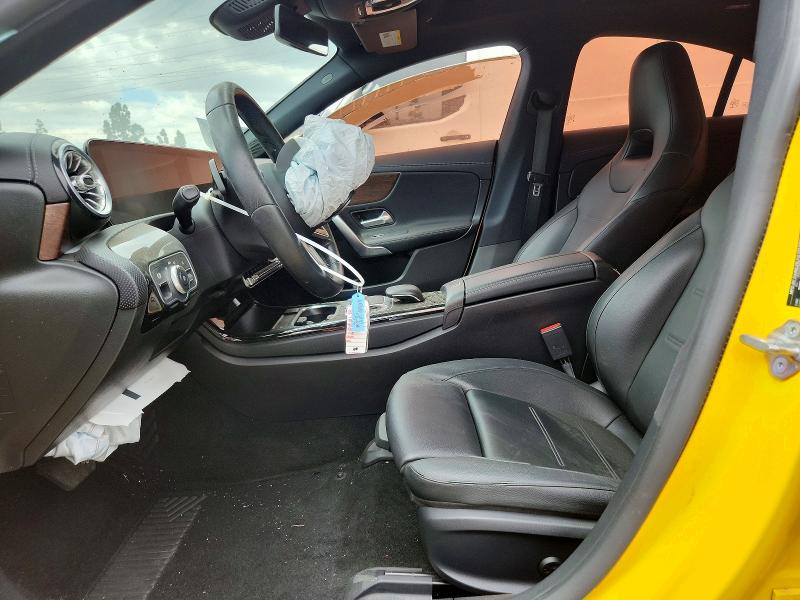 2020 Mercedes-benz Cla-class VIN WDD5J4GB4LN064959 COPART salvage auction — FRONT END, CA - LIEN PAPERS-SALVAGE OR AC, sold $4,400 on 2026-08-13 (photo 7)