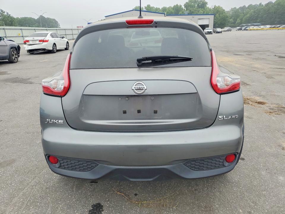 2016 Nissan Juke VIN JN8AF5MV5GT654625 COPART salvage auction — FRONT END, Nc - Salvage Certificate Of Title, sold $1,300 on 2026-07-16 (photo 6)